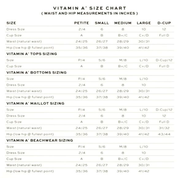 NWT Vitamin A Mila Bandeau Top & Luciana Bottom Swim SET Seagreen Size L - Picture 10 of 10